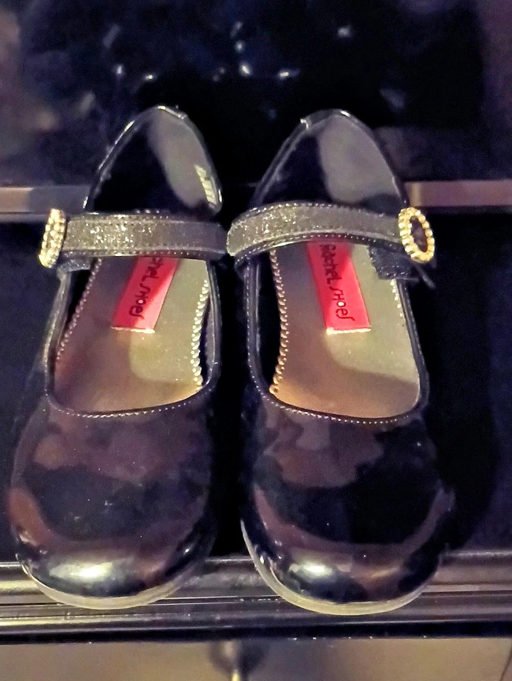 Kenneth Cole Black Mary Jane Heels
